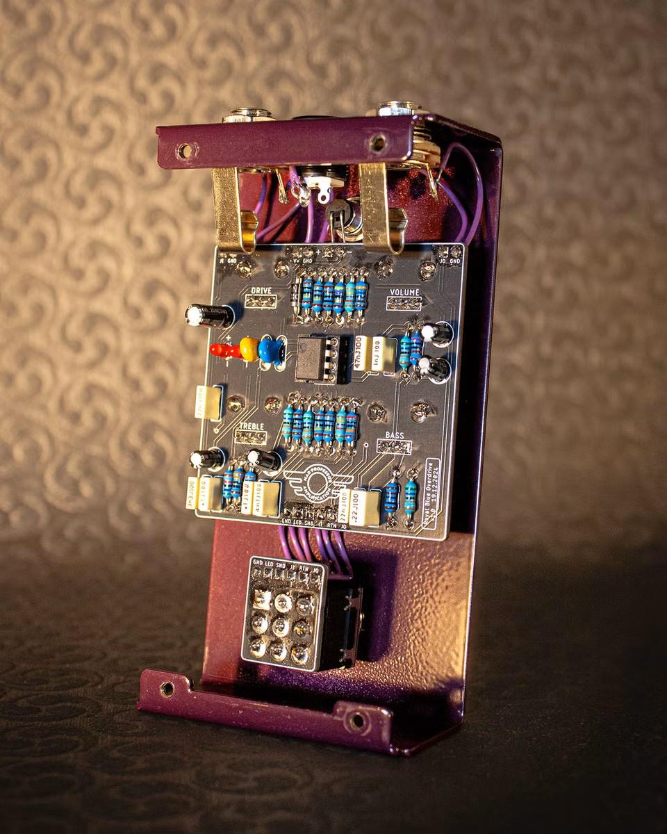 ギター Mad Professor  Blue Overdrive Mad Professor Royal Blue Overdrive Hand Wired - Andertons Music Co.